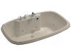 Kohler Portrait K-1457-HJ-G9 Sandbar 5.5' Whirlpool Bath Tub with Custom Pump Location