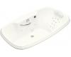 Kohler Portrait K-1457-LM-0 White 5.5' Whirlpool Bath Tub with Massage Experience and Left-Hand Pump