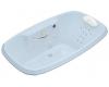 Kohler Portrait K-1457-LM-6 Skylight 5.5' Whirlpool Bath Tub with Massage Experience and Left-Hand Pump
