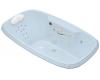 Kohler Portrait K-1457-RV-6 Skylight 5.5' Whirlpool Bath Tub with Spa/Massage Experience and Right-Hand Pump