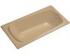 Kohler Portrait K-1460-H2-33 Mexican Sand 6' Whirlpool Bath Tub with Right-Hand Drain