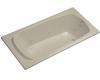 Kohler Portrait K-1460-H2-G9 Sandbar 6' Whirlpool Bath Tub with Right-Hand Drain