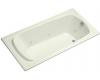 Kohler Portrait K-1460-H2-NG Tea Green 6' Whirlpool Bath Tub with Right-Hand Drain