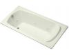 Kohler Portrait K-1461-H2-NG Tea Green 6' Whirlpool Bath Tub with Left-Hand Drain