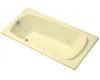 Kohler Portrait K-1461-H2-Y2 Sunlight 6' Whirlpool Bath Tub with Left-Hand Drain