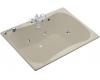 Kohler Infinity Bath Tub K-1487-HM-G9 Sandbar 5' Whirlpool Bath Tub with Custom Pump Location