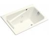 Kohler Greek K-1492-H2-96 Biscuit Whirlpool Bath Tub