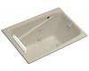 Kohler Greek K-1492-H2-G9 Sandbar Whirlpool Bath Tub