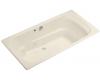 Kohler Rapport K-1496-HF-47 Almond 6' Whirlpool Bath Tub with Custom Pump Location