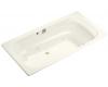 Kohler Rapport K-1496-HN-96 Biscuit 6' Whirlpool Bath Tub with Custom Pump Location