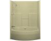Kohler Terracina K-1635-CK-Y2 Sunlight 5' Whirlpool Bath Tub with Tile-Look Walls and Custom Pump Location
