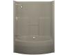 Kohler Terracina K-1635-G9 Sandbar 5' Whirlpool Bath Tub with Tile-Look Walls
