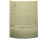 Kohler Terracina K-1635-Y2 Sunlight 5' Whirlpool Bath Tub with Tile-Look Walls