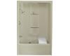 Kohler Sonata K-1683-0 White 5' Bath And Shower Whirlpool with Integral Ledge And Left-Hand Drain