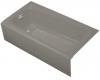 Kohler Mendota K-513-H2-K4 Cashmere Whirlpool Bath Tub with Left-Hand Drain