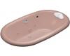 Kohler Vintage K-702-H2-45 Wild Rose Whirlpool Bath Tub