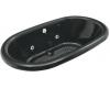 Kohler Vintage K-702-H2-7 Black Black Whirlpool Bath Tub