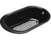 Kohler Iron Works K-712-H2-7 Black Black Whirlpool Bath Tub