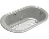 Kohler Iron Works K-712-H2-FF Sea Salt Whirlpool Bath Tub