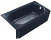 Kohler Memoirs K-723-H2-52 Navy 5' Whirlpool Bath Tub with Left-Hand Drain