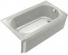 Kohler Memoirs K-723-H2-FF Sea Salt 5' Whirlpool Bath Tub with Left-Hand Drain