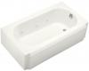 Kohler Memoirs K-724-H2-0 White 5' Whirlpool Bath Tub with Right-Hand Drain