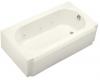 Kohler Memoirs K-724-H2-96 Biscuit 5' Whirlpool Bath Tub with Right-Hand Drain