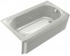 Kohler Memoirs K-724-H2-FF Sea Salt 5' Whirlpool Bath Tub with Right-Hand Drain