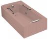 Kohler Guardian K-783-H2-45 Wild Rose Whirlpool Bath Tub with Left-Hand Drain