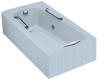 Kohler Guardian K-783-H2-6 Skylight Whirlpool Bath Tub with Left-Hand Drain