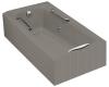 Kohler Guardian K-783-H2-K4 Cashmere Whirlpool Bath Tub with Left-Hand Drain