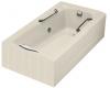 Kohler Guardian K-784-H2-47 Almond Whirlpool Bath Tub with Right-Hand Drain