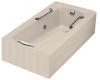 Kohler Guardian K-784-H2-55 Innocent Blush Whirlpool Bath Tub with Right-Hand Drain