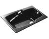 Kohler Steeping K-792-HJ-7 Black Black Whirlpool Bath Tub with Grip Rail Drillings and Custom Pump Location