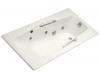 Kohler Caribbean K-812-H2-0 White Whirlpool Bath Tub