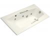 Kohler Caribbean K-812-H2-96 Biscuit Whirlpool Bath Tub