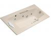 Kohler Caribbean K-812-N1-55 Innocent Blush Whirlpool Bath Tub with Neckjets