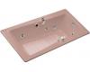 Kohler Maestro K-842-H2-45 Wild Rose Whirlpool Bath Tub with Grip Rail Drillings