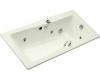 Kohler Maestro K-842-H2-NG Tea Green Whirlpool Bath Tub with Grip Rail Drillings