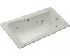 Kohler Maestro K-845-H2-95 Ice Grey Whirlpool Bath Tub