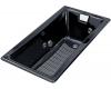 Kohler Tea-for-Two K-852-HE-52 Navy 5' Whirlpool Bath Tub with Custom Pump Location
