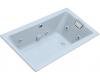 Kohler Tea-for-Two K-852-HE-6 Skylight 5' Whirlpool Bath Tub with Custom Pump Location