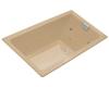 Kohler Tea-for-Two K-856-AH-33 Mexican Sand 5.5' Whirlpool Bath Tub with Spa Experience