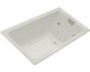 Kohler Tea-for-Two K-856-AH-95 Ice Grey 5.5' Whirlpool Bath Tub with Spa Experience