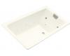 Kohler Tea-for-Two K-856-AH-FD Cane Sugar 5.5' Whirlpool Bath Tub with Spa Experience