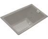 Kohler Tea-for-Two K-856-AH-K4 Cashmere 5.5' Whirlpool Bath Tub with Spa Experience
