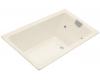 Kohler Tea-for-Two K-856-CT-47 Almond 5.5' Whirlpool Bath Tub with Relax Experience