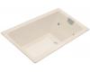 Kohler Tea-for-Two K-856-CT-55 Innocent Blush 5.5' Whirlpool Bath Tub with Relax Experience