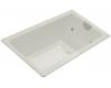 Kohler Tea-for-Two K-856-CT-95 Ice Grey 5.5' Whirlpool Bath Tub with Relax Experience