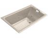 Kohler Tea-for-Two K-856-HE-FD Cane Sugar 5.5' Whirlpool Bath Tub with Custom Pump Location